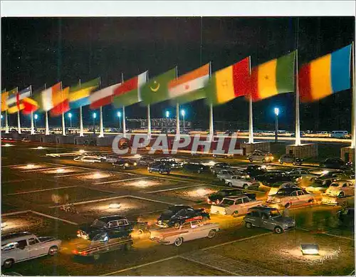 Moderne Karte Cotonou Republique du Dahomey Place de l'Independance Boulevard de Bord de Mer vus du Hall des C