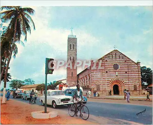 Cartes postales moderne Dahomey Cathedrale de Cotonou