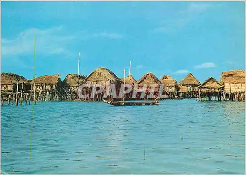 Cartes postales moderne Dahomey Cite Lacustre de Ganvie
