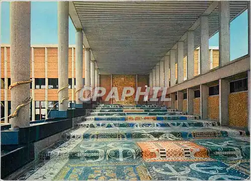 Cartes postales moderne Cotonou Palais de la Presidence de la Republique du Dahomey Escalier d'Honneur