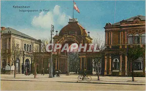 Cartes postales Kobenhavn Indgangsporten til Tivoli