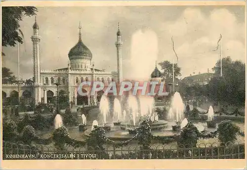 Cartes postales Kobenhavn Koncertsalen i Tivoli