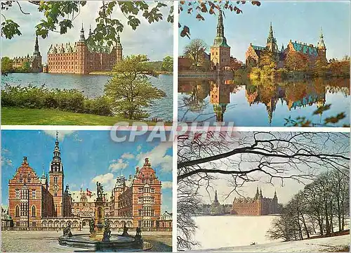 Cartes postales moderne Frederiksborg de Fire Arstider The Four Seasons