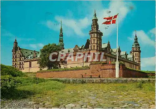 Moderne Karte Elsinore Kronborg Castle
