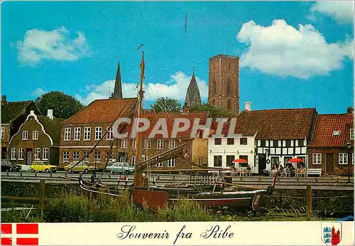 Cartes postales moderne Souvenir fra Ribe Bateau