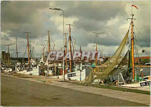 Cartes postales moderne Frederikshavn Parti fra Bateaux