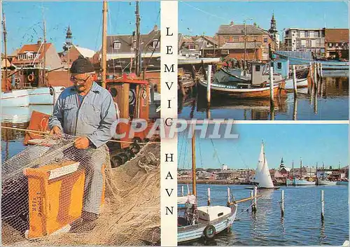 Cartes postales moderne Lemsig from the Harbour Bateaux Peche Pecheur