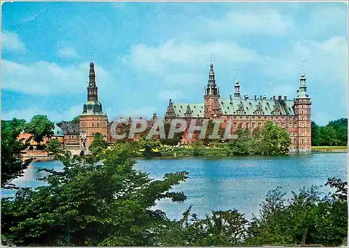 Moderne Karte Denmark Millerod Frederiksborg Castle