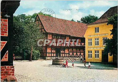 Cartes postales moderne Alborg the Market Place the Textile Collection Corner House