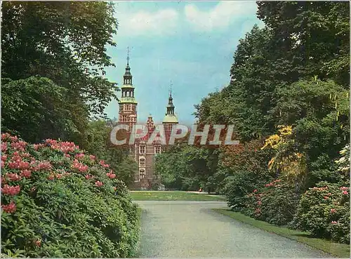Cartes postales moderne Copenhague le Chateau de Rosenborg