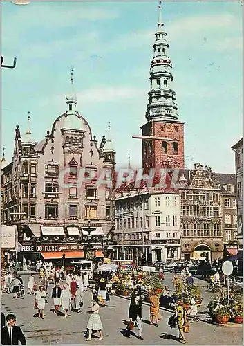 Cartes postales moderne Copenhague Amagertorv