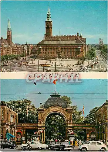 Cartes postales moderne Copenhagen the Town Hall Square