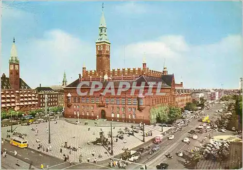 Moderne Karte Copenhagen the Town Hall Square