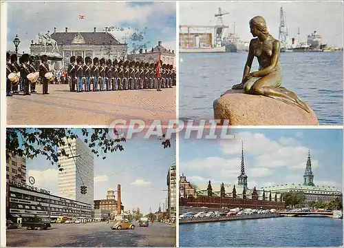 Cartes postales moderne Copenhagen Denmark Militaria