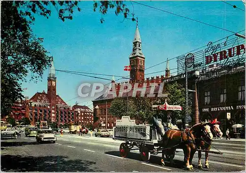 Cartes postales moderne Copenhagen Townhall Square