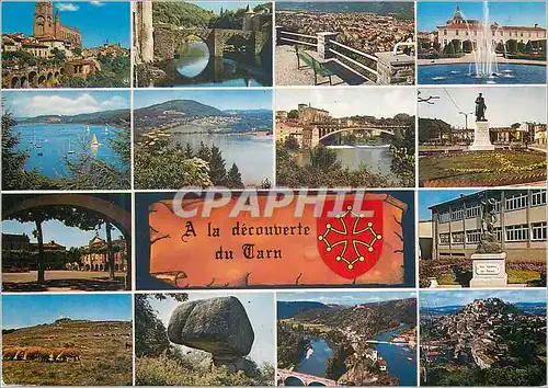 Cartes postales moderne En Parcourant le Tarn Albi Brassac Mazamet Castres Lac de la Raviege Lac du Laouzas Gaillac Grau