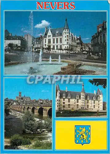 Cartes postales moderne Nevers ( Nievre)