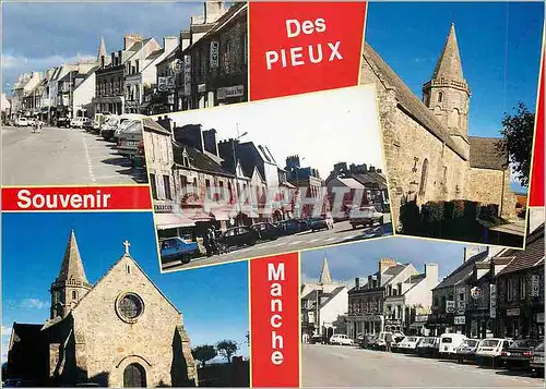 Cartes postales moderne Les Pieux  (Manche) Vues Diverses