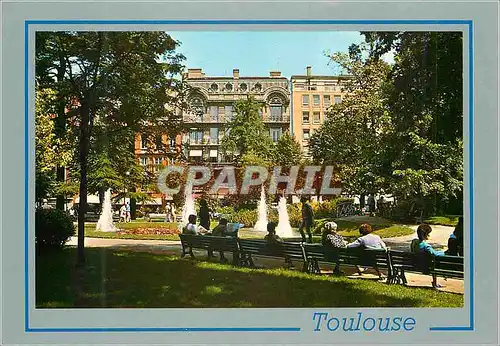 Cartes postales moderne Toulouse le Square Charles de Gaulle