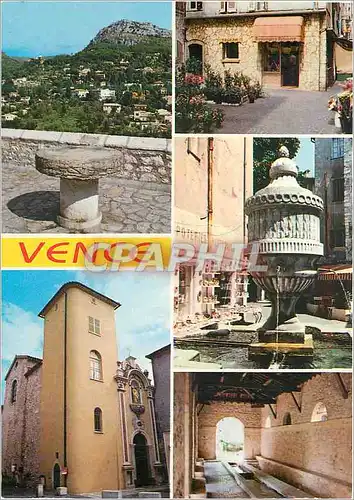 Cartes postales moderne Souvenir de Vence  (A M) Cote d'Azur Vue Generale au Fond le Baou des Blancs