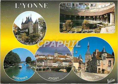 Cartes postales moderne Villeneuve sur Yonne Les Merveilles de l'Yonne la Porte de Joigny Villeneuve sur Yonne Tonnerre