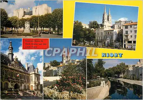 Cartes postales moderne Niort (Deux Sevres) Vues Diverses