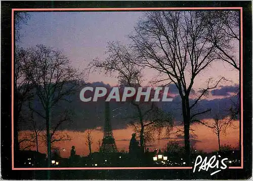 Cartes postales moderne Paris Tour Eiffel