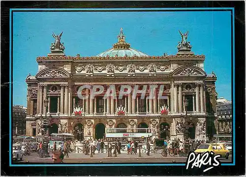 Moderne Karte Paris l'Opera