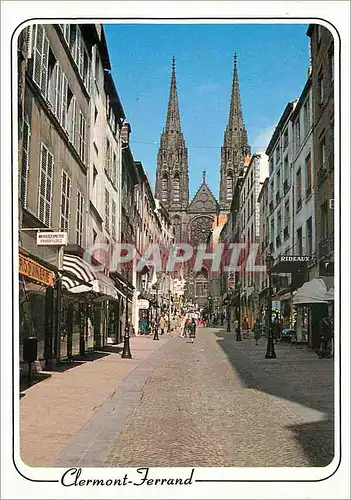 Cartes postales moderne Clermont Ferrand (Puy de Dome) la Rue des Gras