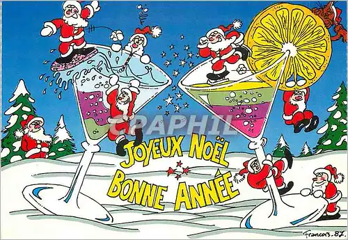 Cartes postales moderne Joyeux Noel et Bonne Annee