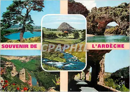 Ansichtskarte AK En Ardeche Couleurs et Lumiere de France Lac d'Issaries (alt 1000m
