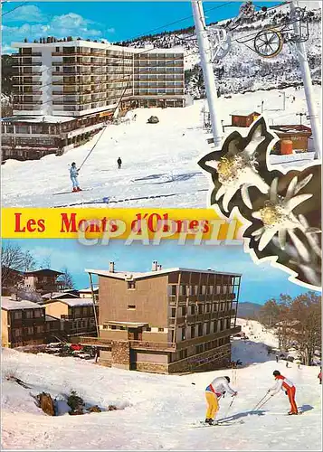 Ansichtskarte AK Les Monts d'Olmes la Station Ski
