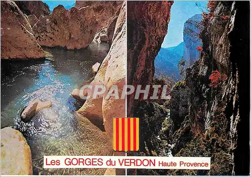 Ansichtskarte AK les Gorges du Verdon (Var Alpes de Haute Provence) un des Sites les plus Grandioses du Monde