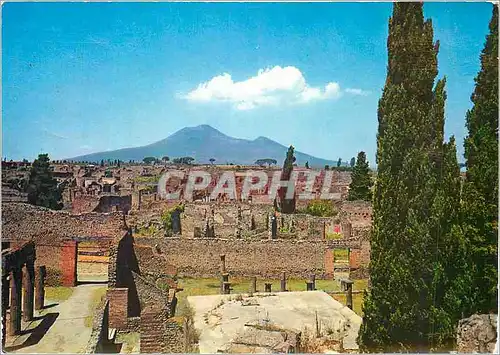 Cartes postales Pompei Vue Generale des Fouilles