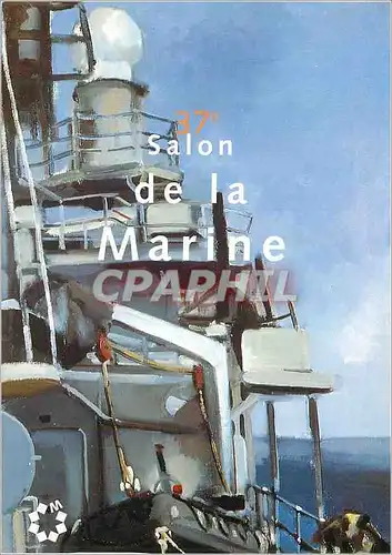 Cartes postales moderne Musee National de la Marine 37e Salon de la Marine Exposition Paris Bateau