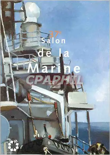 Moderne Karte Musee National de la Marine 37e Salon de la Marine Exposition Paris Bateau