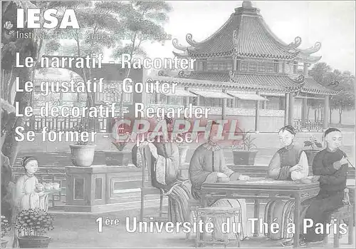 Cartes postales moderne IESA Institut d'Etudes Superieures des Arts 1ere Universite du The a Paris