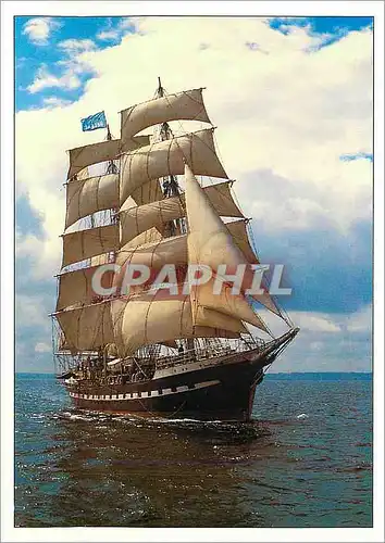 Cartes postales moderne Le Belem Trois Mats Barque Construit en 1896 a Nantes par le Chantier Dubigeon Longueur 58 metre