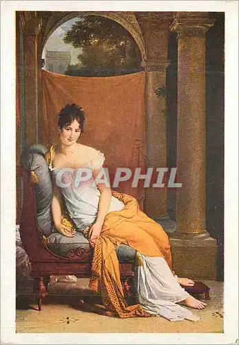 Cartes postales moderne Musee du Louvre (Ecole Francaise) Francois Pascal Baron Gerard  (1770 1837) Madame Recamier