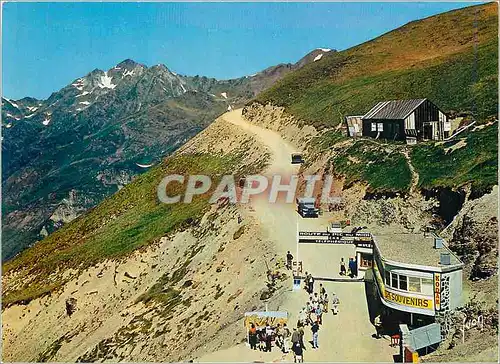 Cartes postales Col du Tourmalet les Pyrenees Couleurs et Lumiere de France (Hautes Pyrenees) altitude 2114m Rou