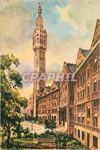 Cartes postales Lille l'Hotel de Ville et le Beffroi Splendeurs de France