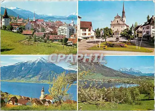 Cartes postales Am Zugersee Zug Cham Watchwil Arth