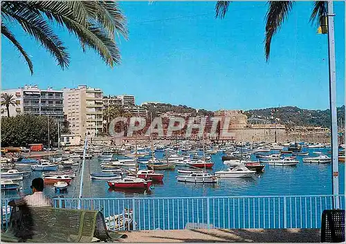 Ansichtskarte AK Toulon au Soleil de la Cote d'Azur le Port du Mourillon le Fort St Louis Bateaux