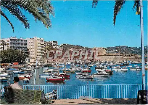 Cartes postales Toulon au Soleil de la Cote d'Azur le Port du Mourillon le Fort St Louis Bateaux