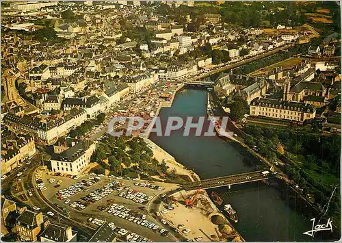 Cartes postales Lannion Vue Generale Couleurs de Bretagne
