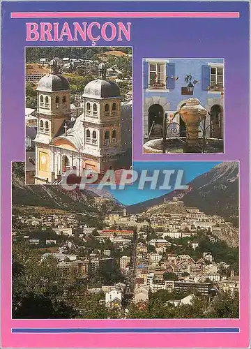 Cartes postales moderne Briancon Hautes Alpes France la Ville la plus Haute d'Europe
