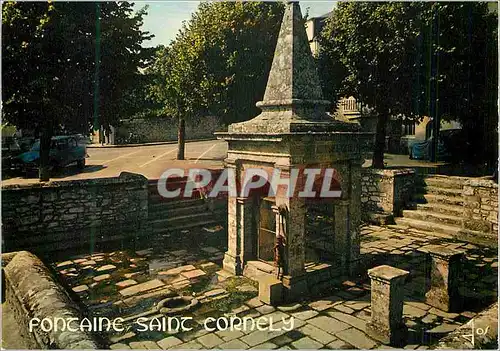 Cartes postales moderne Carnac (Morbihan) la Bretagne en Couleurs la Fontaine Saint Cornely