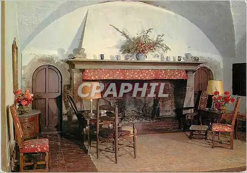 Cartes postales moderne Chateau de Rousson (Gard) a 10 km d'Ales Demeure Historique du XVIIe s Ancienne Cuisine du Chate