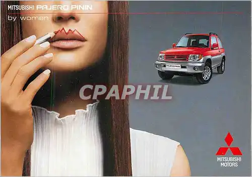 Cartes postales moderne Mitsubishi Pajero Pinin by Women Automobile