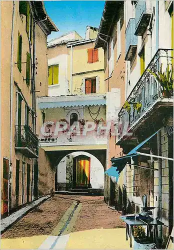 Moderne Karte Collioure (P O) la Rue St Vincent